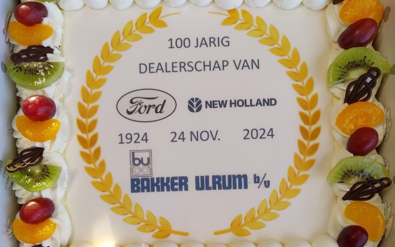 Bakker Ulrum 100 jaar Ford/Fordson/New Holland Dealer!!