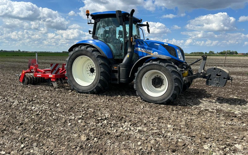 New Holland T6.180 Auto Command afgeleverd
