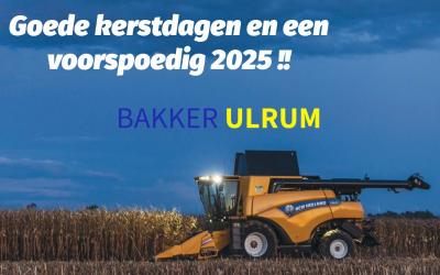 Goede kerstdagen en een voorspoedig 2025!!